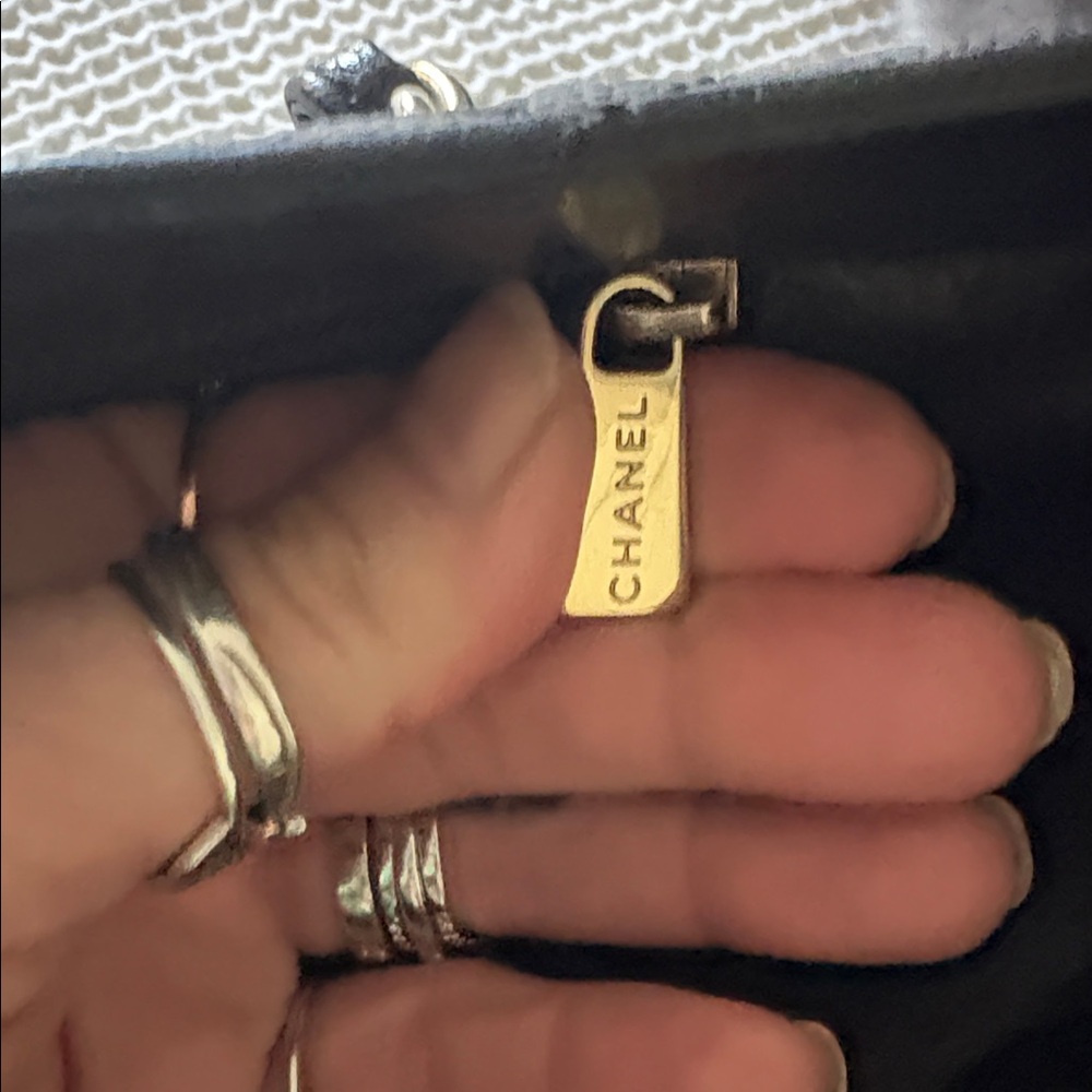 CHANEL Black Quilted Leather Shoulder Tote with Gold Chain - Picture 11 of 17